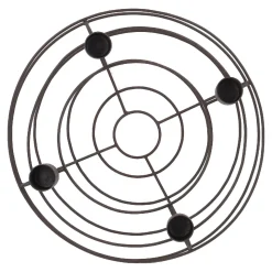 Clearance Adventskranz Rustik, Stabkerzen/braun Matt, 25 Cm Weihnachtsdeko|Weihnachten