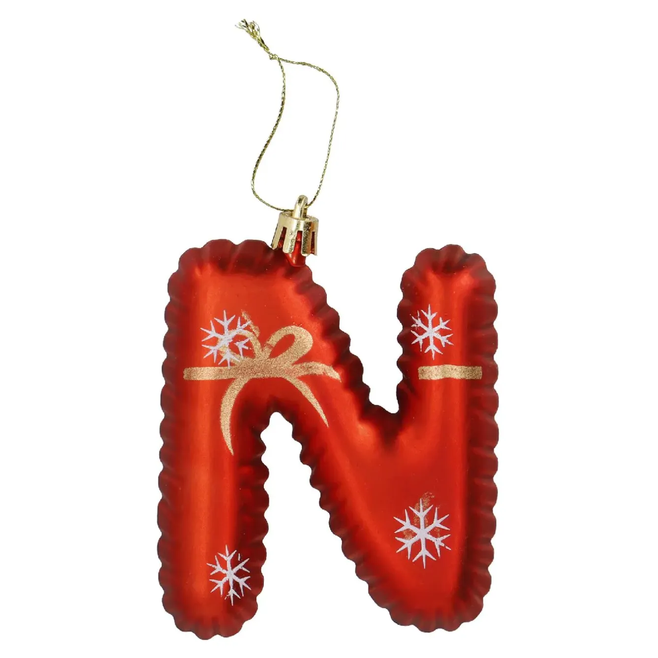Sale Anhänger Buchstabe, N/rot, 10 Cm Weihnachtsgeschenke|Weihnachtsbaumschmuck