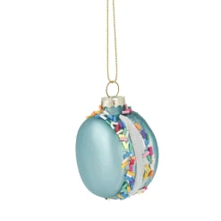 Hot Anhänger Fancy, Klein, Macaron/blau Weihnachtsbaumschmuck