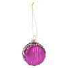 Clearance Anhänger Fancy, Klein, Macaron/lila Weihnachtsbaumschmuck