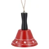 Discount Anhänger Glöckchen, Rot, 6.5 X 7.5 Cm Weihnachtsbaumschmuck|Weihnachten