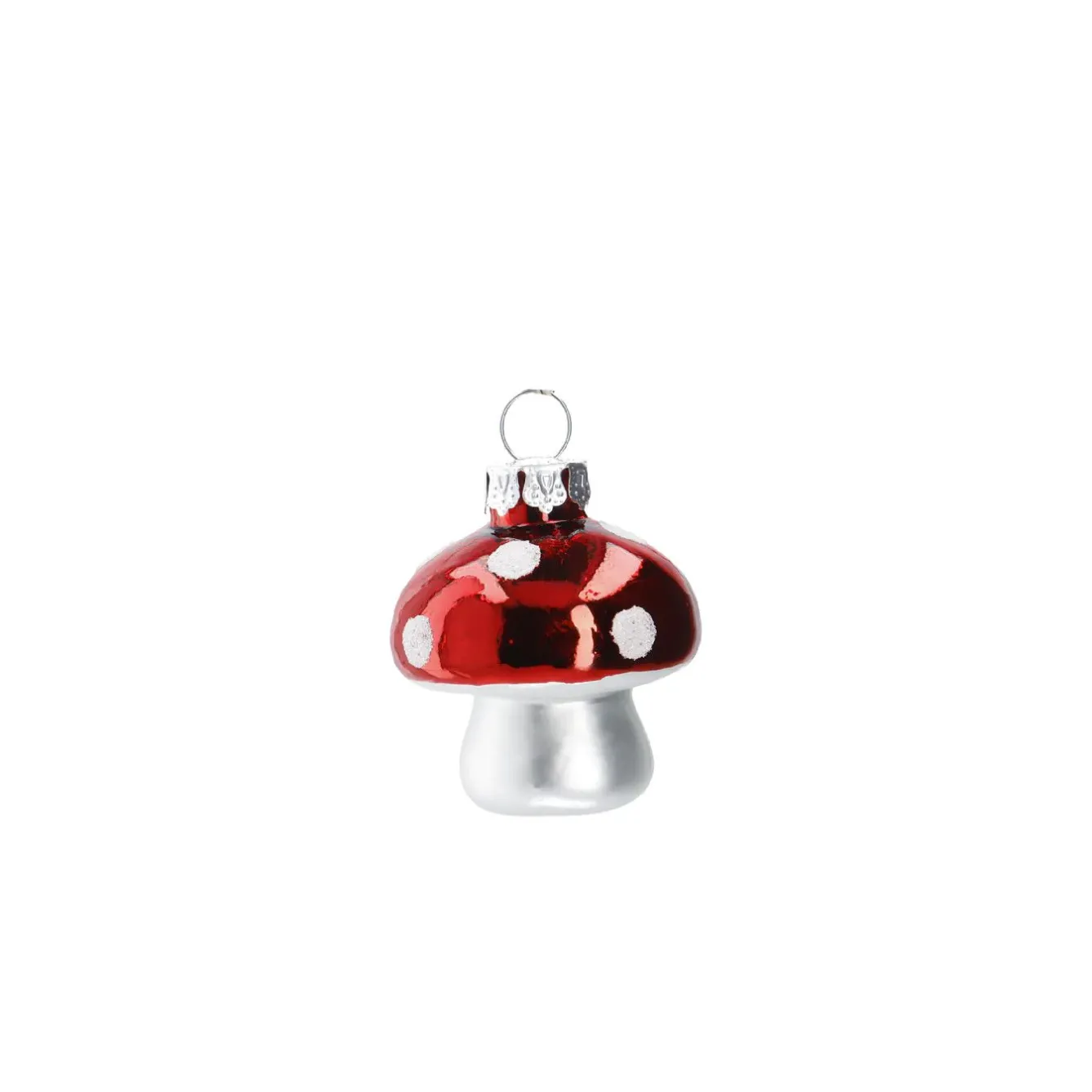 Outlet Anhänger Minipilz, Rot, 4,5 Cm Weihnachtsbaumschmuck|Adventskränze & Zubehör