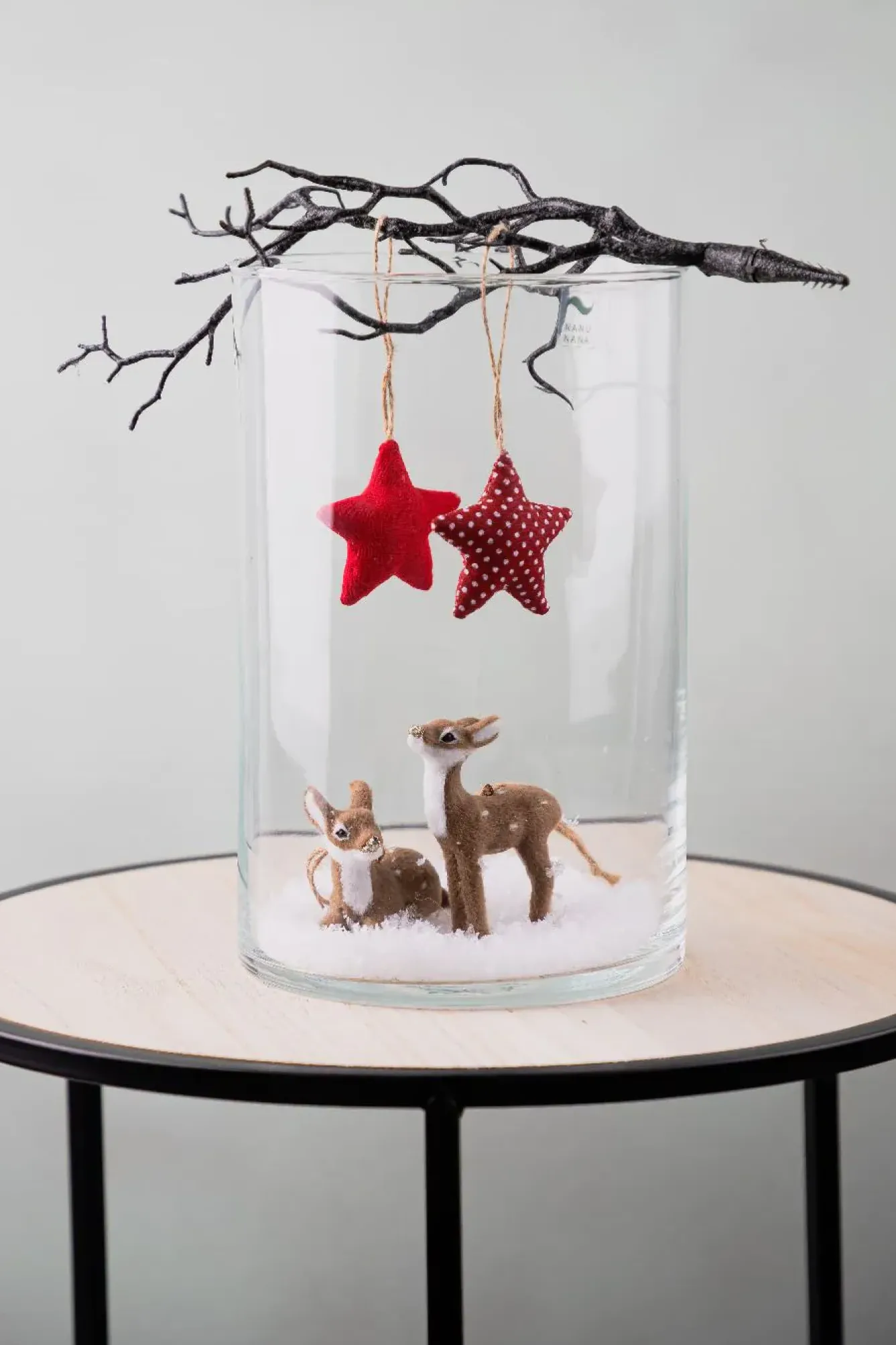 Sale Anhänger Rehkitz, Dunkelbraun, Stehend, 9 Cm Weihnachtsbaumschmuck|Adventskränze & Zubehör
