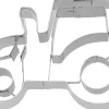Ausstechform Traktor, 5 Cm Weihnachtsbäckerei