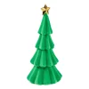 New Baum Flock, Grün/gold, 30 Cm Deko-Objekte|Weihnachtsdeko