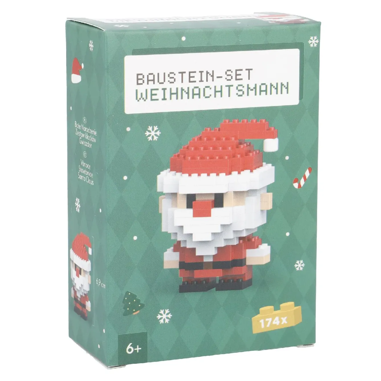 New Bausteine-Set 3D, Xmas/Weihnachtsmann, Klein Geschenkideen|Spielzeug