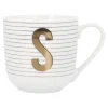 Clearance Becher Buchstabe/Streifen, S, 450 Ml Küche|Weihnachtsbecher