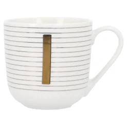 Outlet Becher Buchstabe/Streifen, I, 450 Ml Küche|Weihnachtsbecher