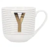 Discount Becher Buchstabe/Streifen, Y, 450 Ml Küche|Weihnachtsbecher
