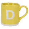 Hot Becher Buchstabe/Uni, D/gelb, 440 Ml Küche