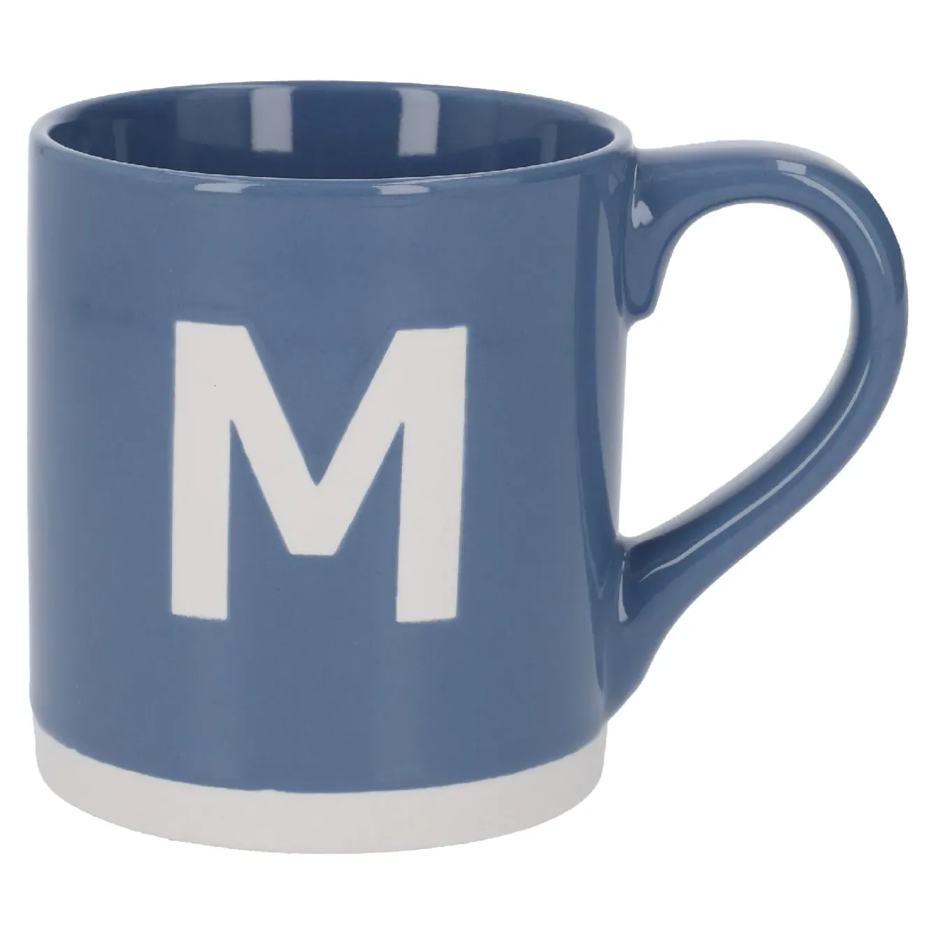 Hot Becher Buchstabe/Uni, M/blau, 440 Ml Küche
