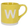 Sale Becher Buchstabe/Uni, W/gelb, 440 Ml Küche