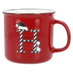 Sale Becher Buchstabe/Weihnachten, H/Streifen, 540 Ml Küche|Weihnachtsbecher