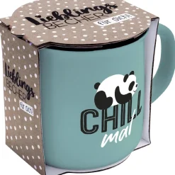 Clearance Becher Emaille-Optik, Chill Mal, 350 Ml Shop The Geschenk|Küche