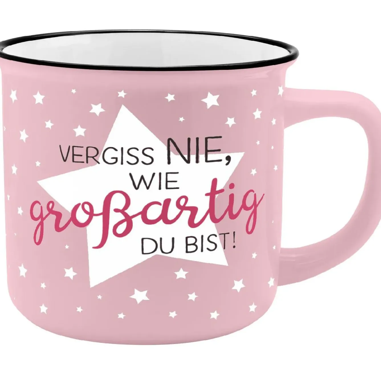 Sale Becher Emaille-Optik, Großartig, 350 Ml Küche