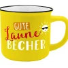 Discount Becher Emaille-Optik, Gute Laune Becher, 350 Ml Geschenkideen|Küche