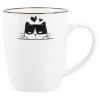 Outlet Becher Katzenrelief, Katze/Herz, 380 Ml Tierfreunde|Küche