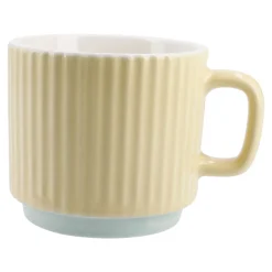 Hot Becher Riffel, Gelb, 230 Ml Küche