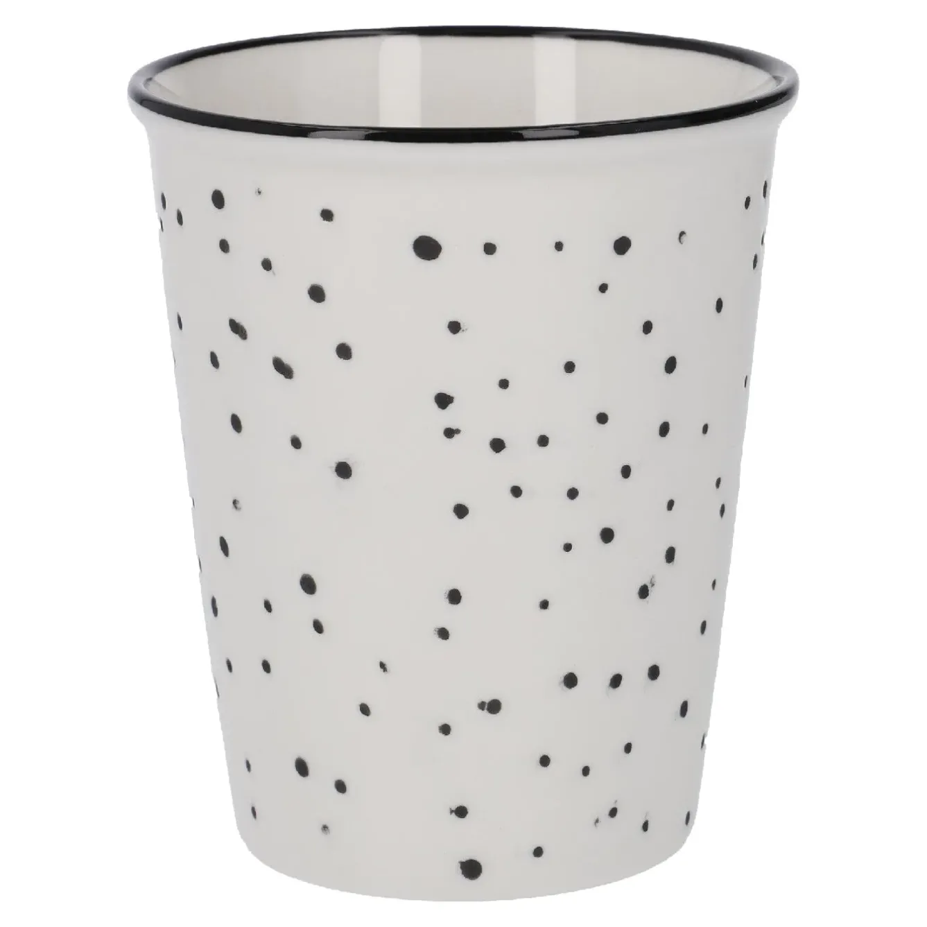 Sale Becher Schwarzrand, Punkte, 380 Ml Shop The Geschenk|Küche