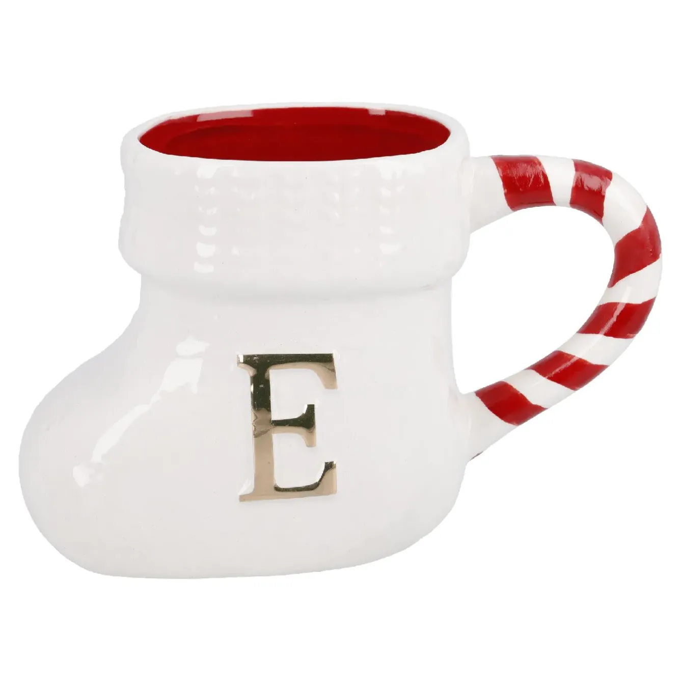Hot Becher Stiefel Mit Buchstabe, E/weiß, 400 Ml Küche|Nikolaus