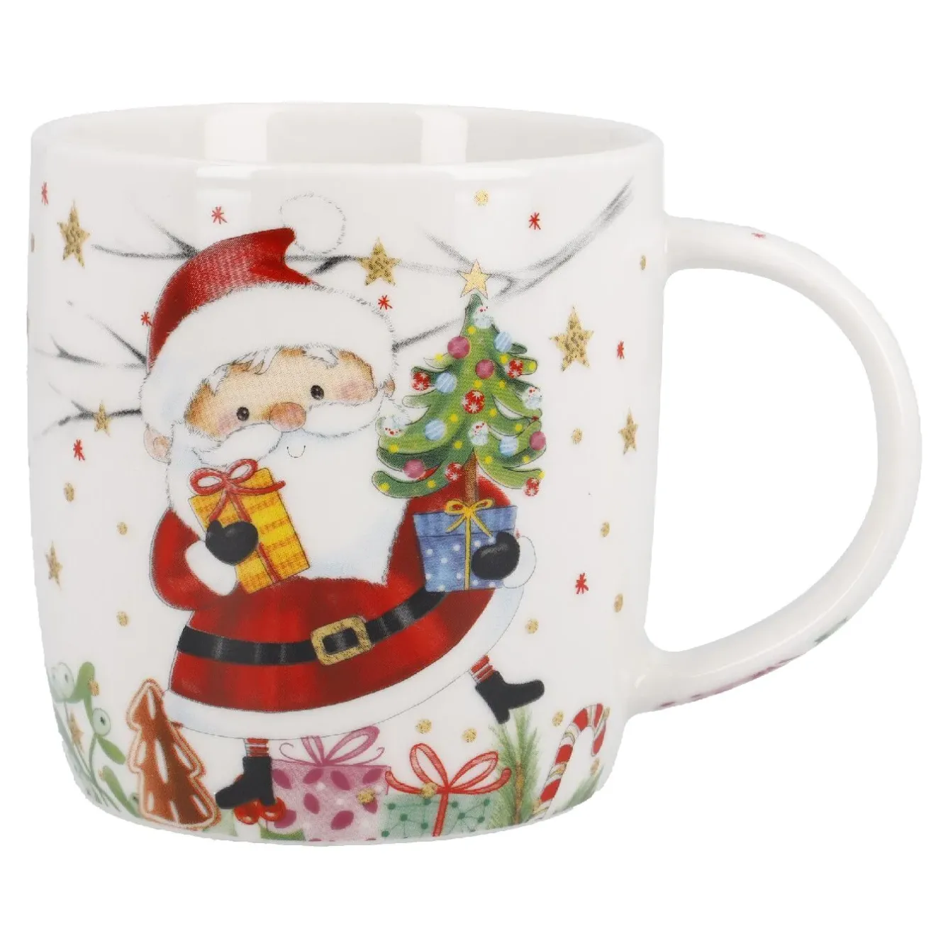 Clearance Becher Xmas/Motive, Weihnachtsmann Groß, 350 Ml Küche|Weihnachtsbecher