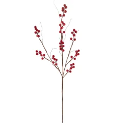 Outlet Beerenzweig, Rot, 70 Cm Vasen & Kunstblumen|Weihnachtsdeko