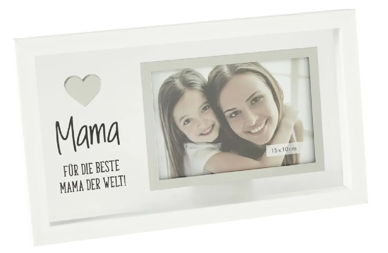 Outlet Bilderrahmen Glas, Mama, 15 X 10 Cm Bilderrahmen