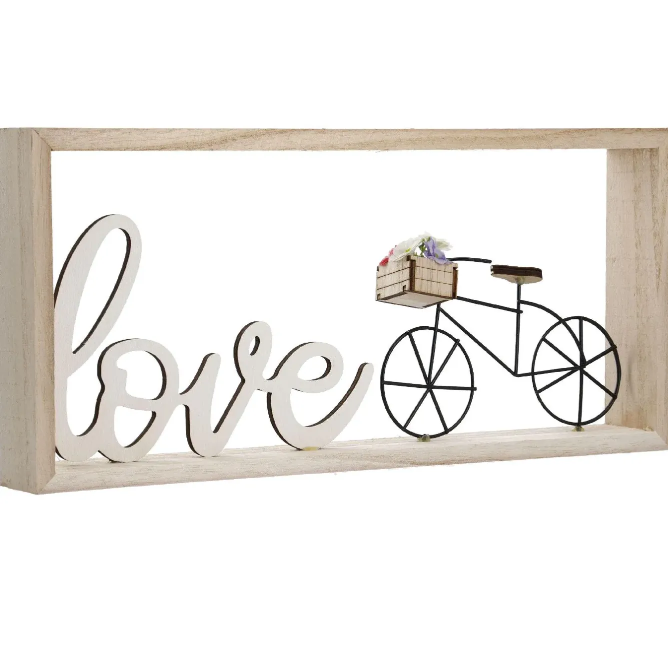 Outlet Deko-Objekt Fahrrad, Love, 32.5 Cm Deko-Objekte