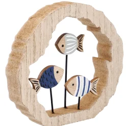 New Deko-Objekt Maritim, Fische, 12 Cm Deko-Objekte