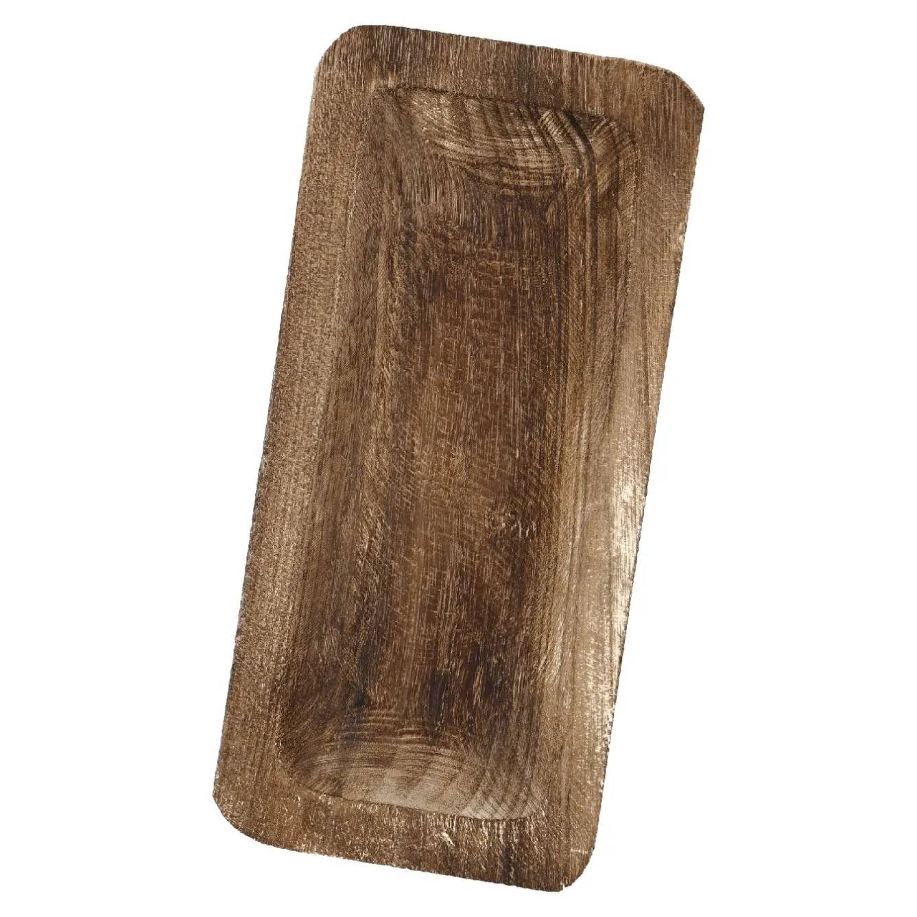 Hot Dekoschale Eck, Braun, 35 X 16 Cm Schalen & Tabletts|Weihnachtsdeko