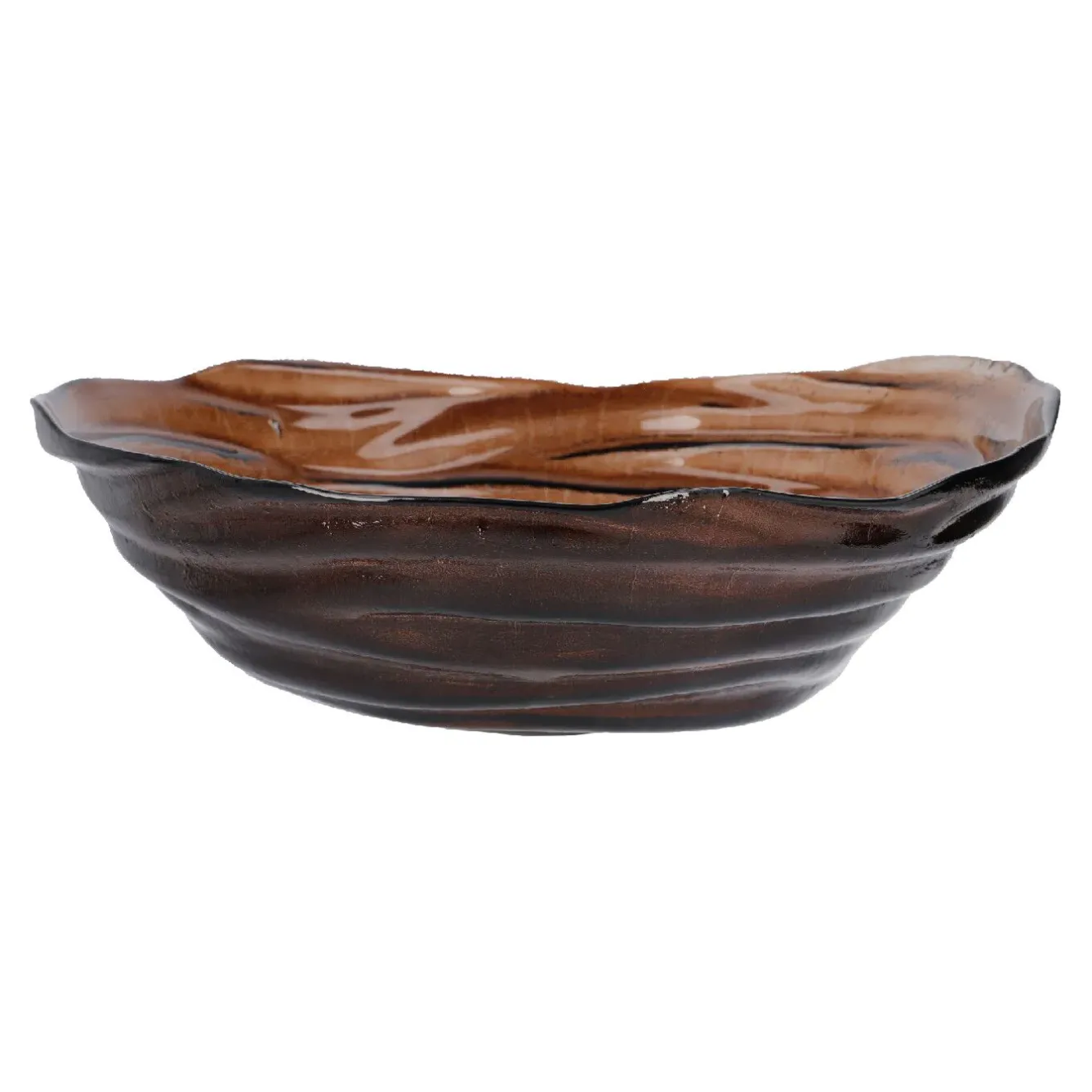 Online Deko-Schale Tornado, Braun, 32 Cm Schalen & Tabletts