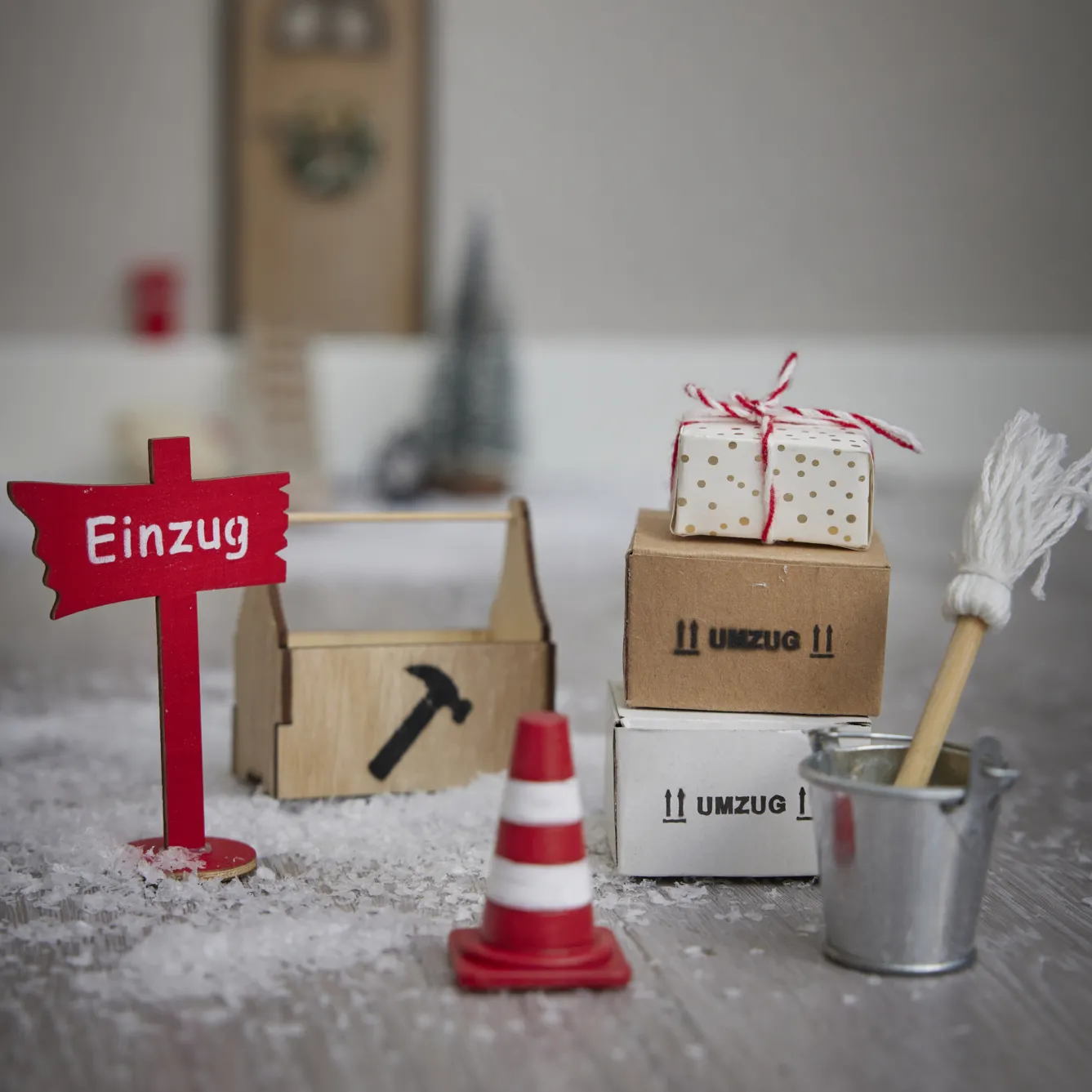 Online Deko-Set Für Wichteltür, Umzug Deko-Objekte|Weihnachtstraditionen