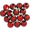Discount 15er Glaskugeln 6 Cm, Rot Weihnachtsbaumschmuck|Weihnachten