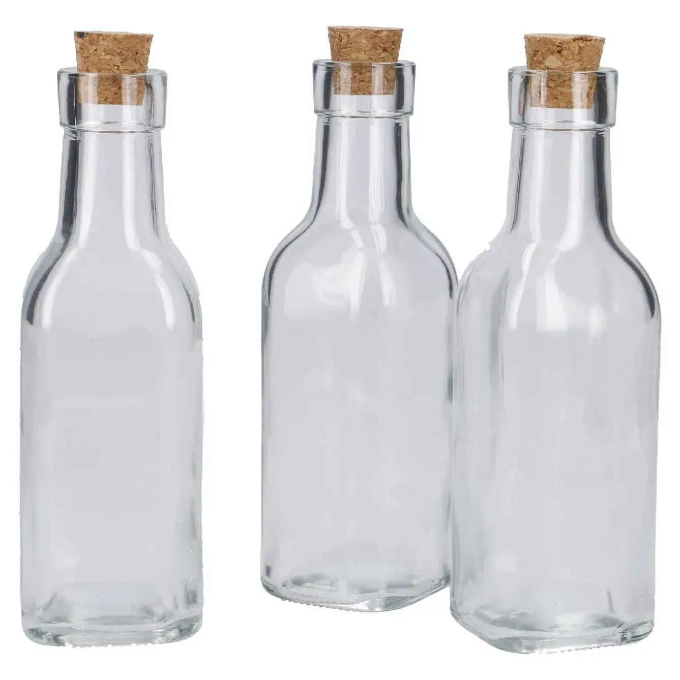 New 3er Set Flasche Mit Korken, 200 Ml Gastgeschenke|Tischdeko Hochzeit