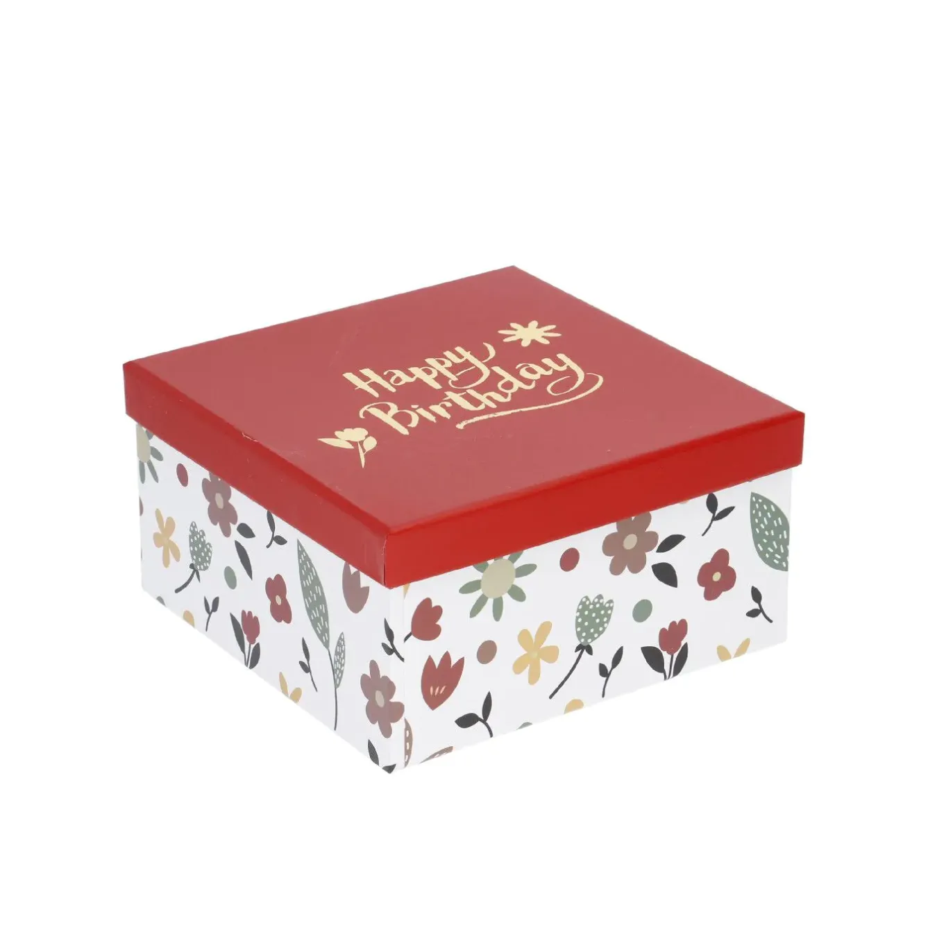 Outlet 5er Set Geschenkkarton Motiv, Weiß Geschenkverpackung|Geschenkideen