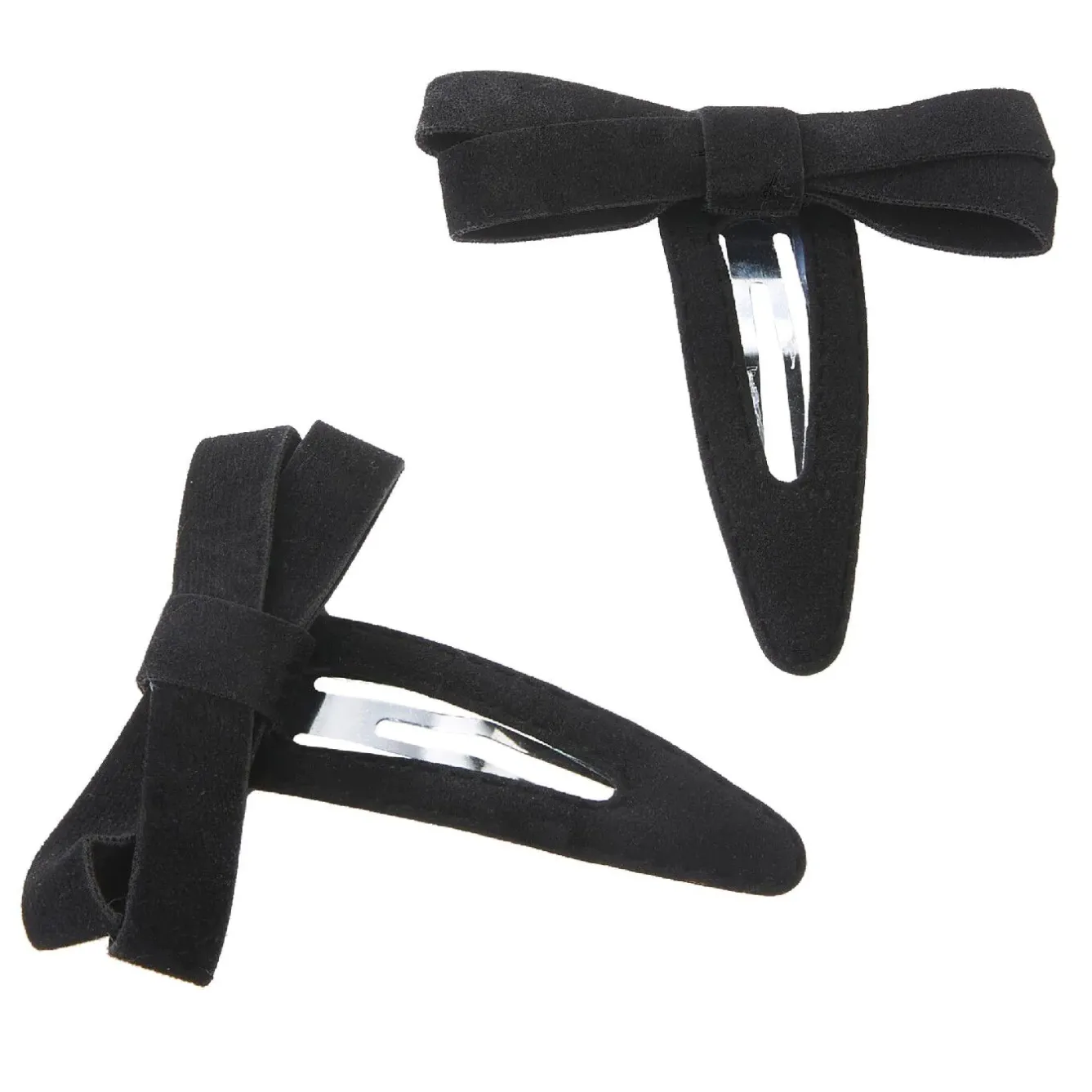 Best 2er Set Haarspange Weihnachten, Schwarz Weihnachtsoutfit|Adventskalender