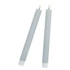 Discount 2er Set LED-Stabkerze Rustik, Salbei, 24.5 Cm Lichterwelt|Kerzen & Kerzenständer