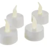 Hot 4er Set LED-Teelicht Mit Timer Lichterwelt|Windlichter & Laternen