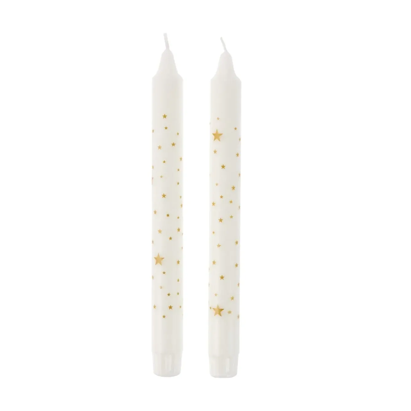 Sale 2er Set Stabkerze Weihnachten, Sterne, 24 Cm Tischdeko|Kerzen & Kerzenständer