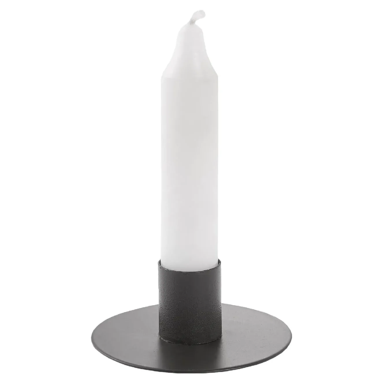 2er Set Untersetzer Stabkerze, Braun Matt, 8 X 3 Cm Tischdeko|Kerzen & Kerzenständer