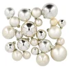 Clearance 24er Weihnachtskugeln Mix, Champagner Weihnachtsbaumschmuck|Weihnachten
