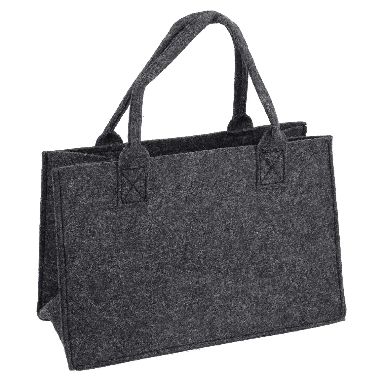 Best Filztasche, Dunkelgrau, 28 X 14 X 18 Cm Fashion|Organisation