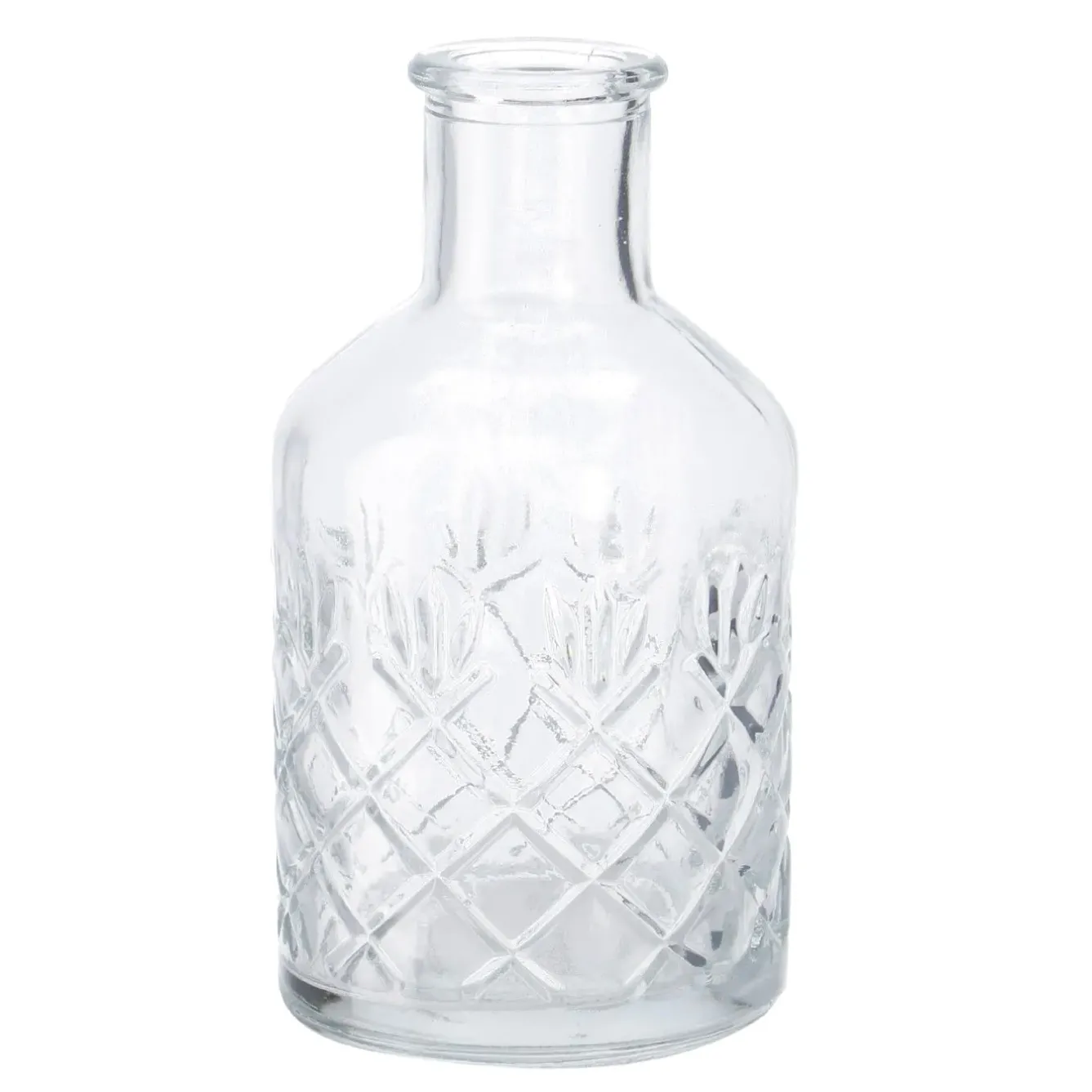 Sale Flaschen-Vase Rauten, Bauchig Tischdeko Hochzeit|Vasen & Kunstblumen