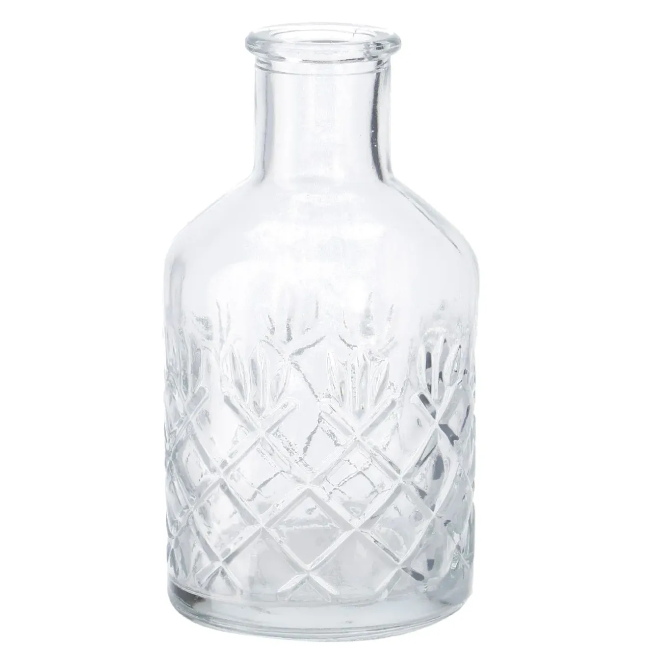 Sale Flaschen-Vase Rauten, Bauchig Tischdeko Hochzeit|Vasen & Kunstblumen