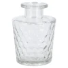 Hot Flaschenvase Relief, Wabe, Klar, 10 Cm Tischdeko Hochzeit|Vasen & Kunstblumen