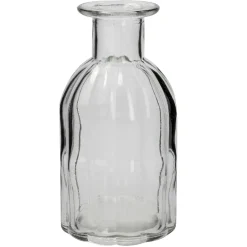 Online Flaschen-Vase Rillen, Breit, 7.5 X 14 Cm Hochzeitsdeko|Vasen & Kunstblumen