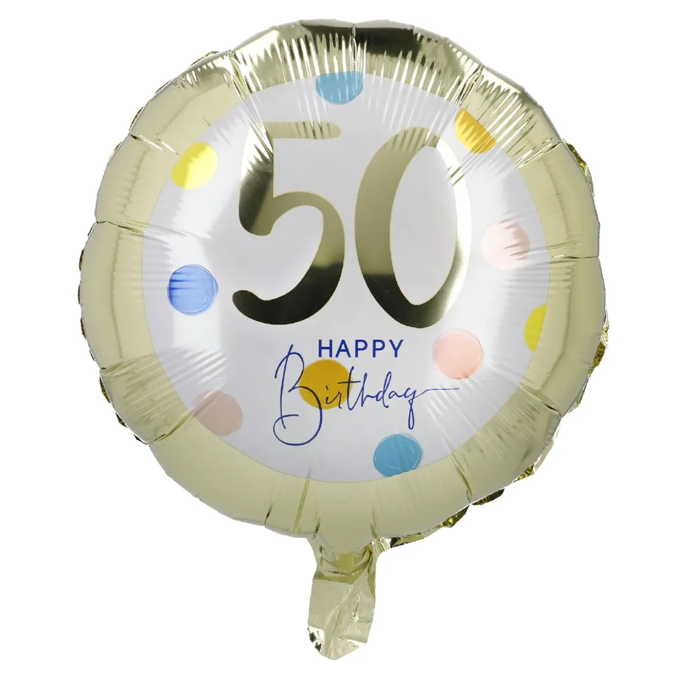 New Folienballon Geburtstag, 50, 45 Cm Geburtstag