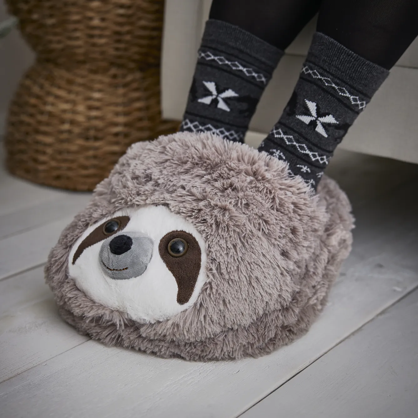 Fusswärmer Tier, Faultier Geschenkideen