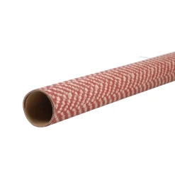 Hot Geschenkpapier Stoffoptik, Rot, 2 M Geschenkverpackung