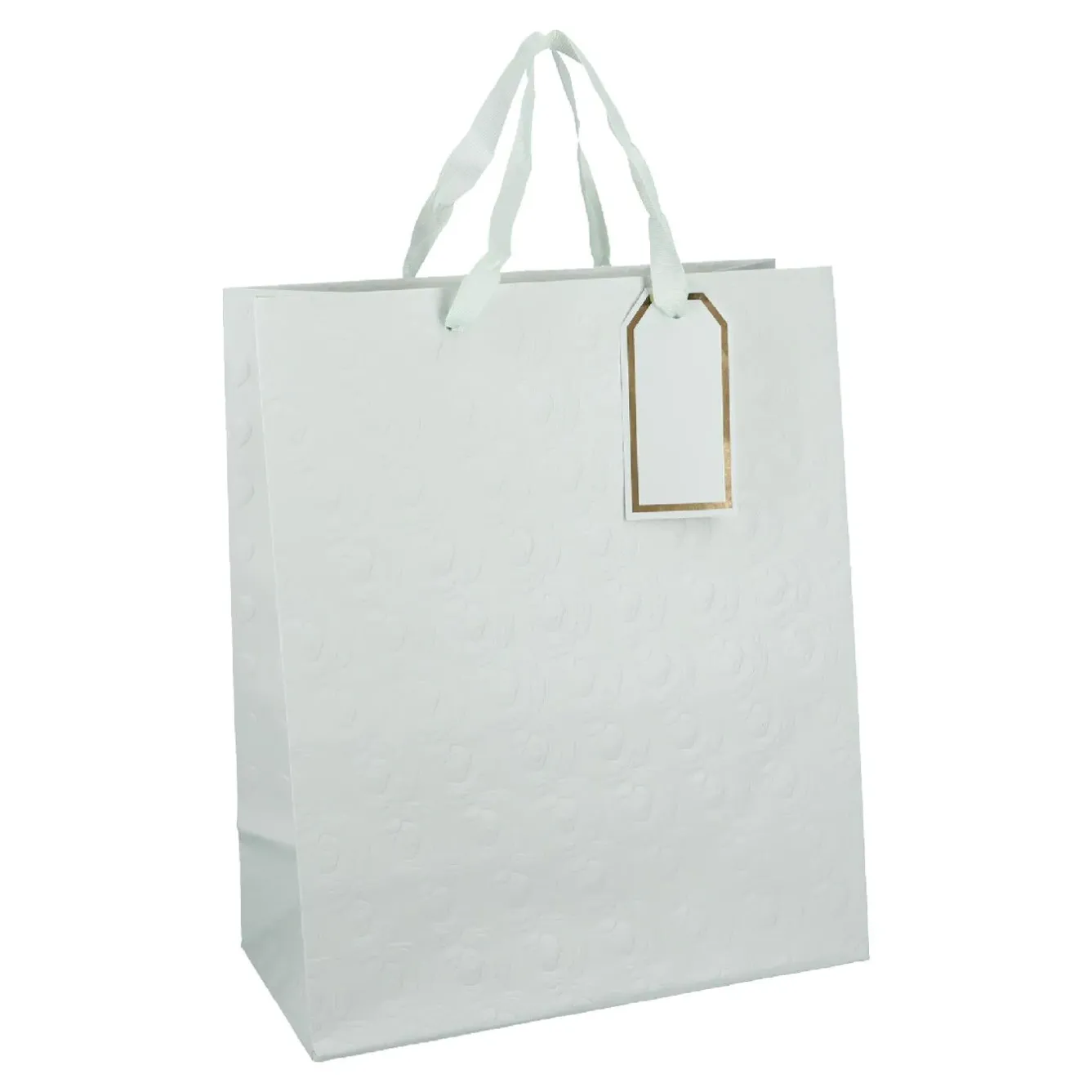 Best Geschenktüte Prägung, Mintgrün, 25.4 X 30.5 Cm Geschenkverpackung